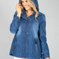 Hooded Demin Coat