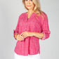 Fuchsia Printed Blouse