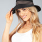 Black Cloche Summer Hat