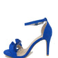 Royal Blue Frill Detail Heel