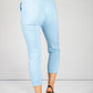 Rolled Cuff Sky Blue Joggers