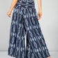 Night Navy Abstract Print Trousers