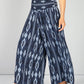 Night Navy Abstract Print Trousers