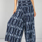 Night Navy Abstract Print Trousers