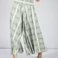 Summer Burst Print Trousers in Sage