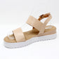 Sand Double Strap Sandal