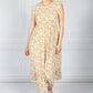 Mini Bloom Smocking Bodice Dress is Summer Yellow