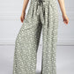 Daisy Chain Palazzo Pants in Khaki