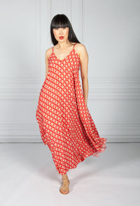 Ruby Vintage Print Maxi Dress