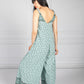 Green Trapeze Style Jumpsuit