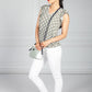 Light Khaki Polka Dot Top