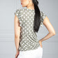 Light Khaki Polka Dot Top