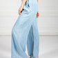 Tencel Wide Leg Trousers