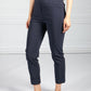 Navy Stretch Capri Pant