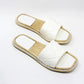 White Quilt Look Slide