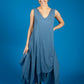 Corn Flower Blue Boho Dress