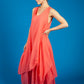 CORAL BOHO DRESS