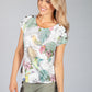 Paradise Print Top