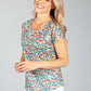 Ditzy Multi Dot Top