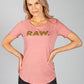 Dusty Rose Graphic Slim T-Shirt