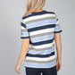 Cali Blue Stripe T-Shirt