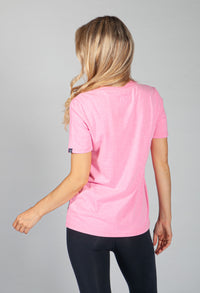 Vintage Logo Cali Lightweight T-Shirt in Fluro Pastel Pink