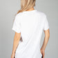 Loose Fit White T-Shirt