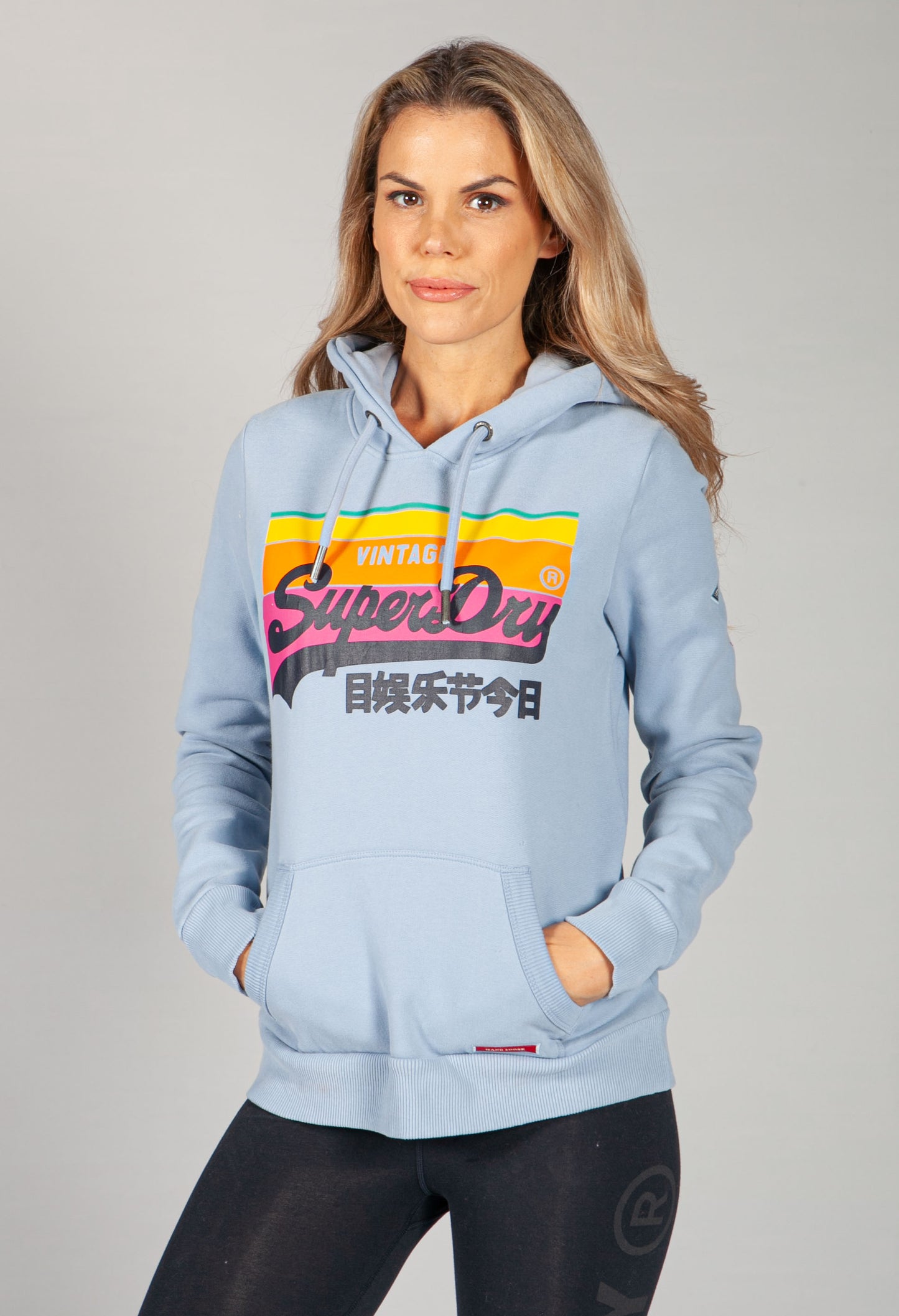 Vintage Logo Cali Hoodie in Forever Blue