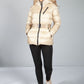 BELTED DOWN PUFFER JACKET