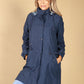 Hooded Parka in Navy