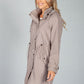 Hooded Parka in Taupe