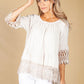 Embroidered Sand Blouse