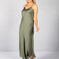 Green Slip Dress