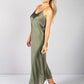 Green Slip Dress