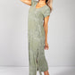 Khaki Paisley Print Maxi Dress