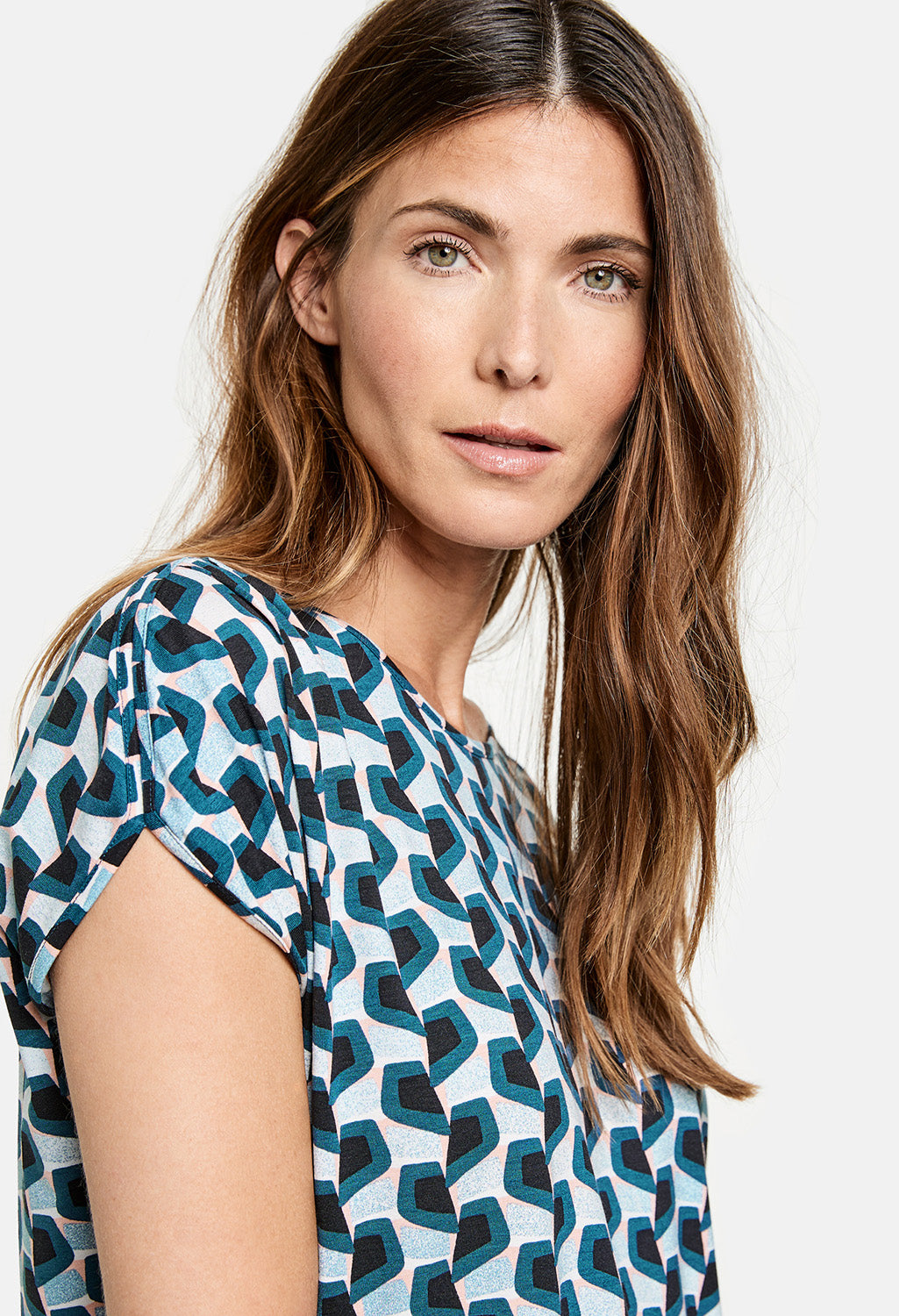 GEOMETRIC PATTERN TOP