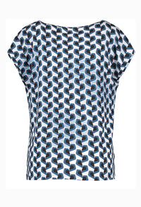 GEOMETRIC PATTERN TOP