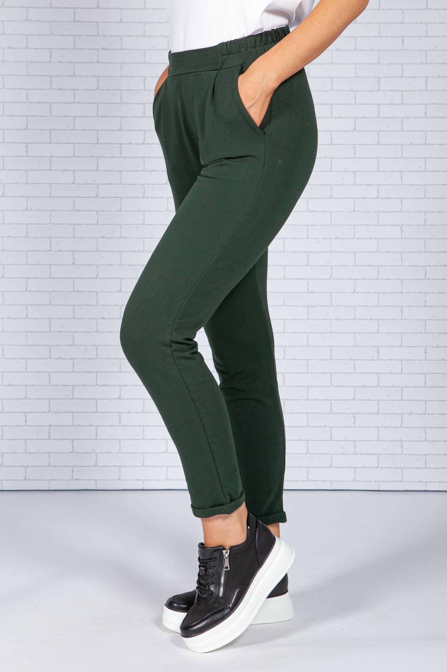 Green Jog Pants