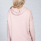 Rose Drawstring Star Hoodie