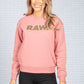 Pink RAW Logo Sweatshirt