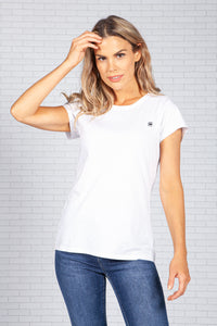 Basic Slim White Tee