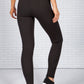 Sport Stripe Black Leggings-1