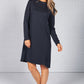 Navy Jumper Style Dress