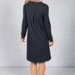 Navy Jumper Style Dress