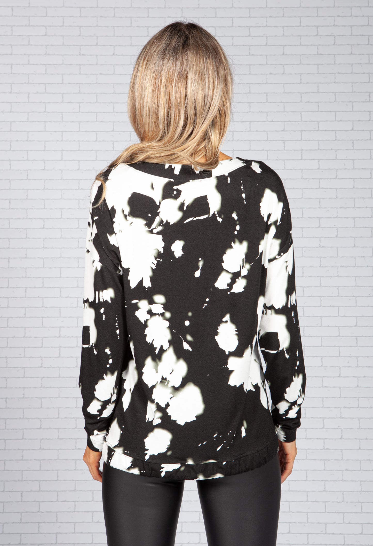 Shadow Print Top