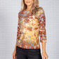 Tie Dye Textured Design Top