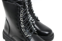 Black lightweight chunky boot