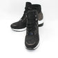 Black Hiking Look Ankle Boot