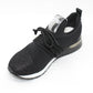 Black slip on trainer