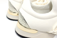 Cream slip on trainer